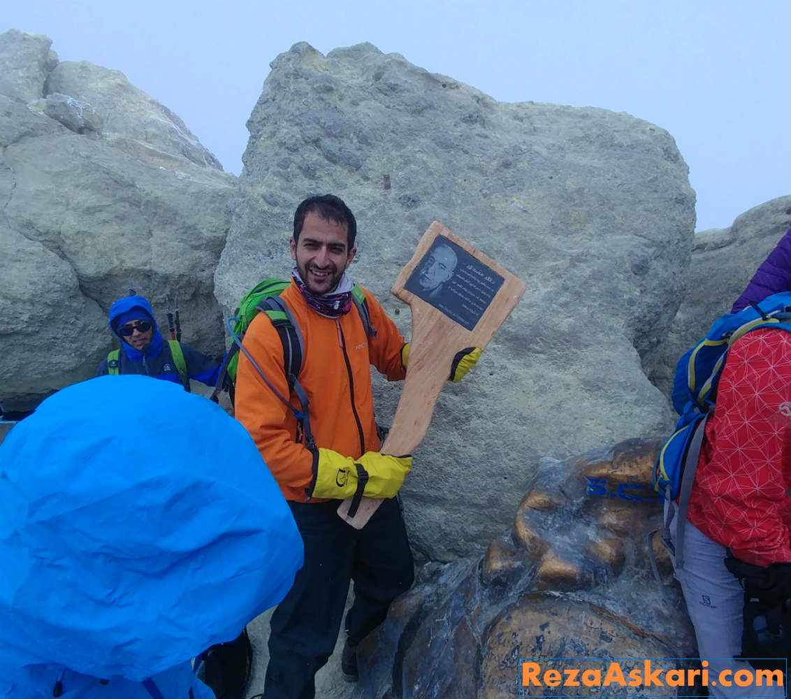 دماوند رضا عسکری کوهنوردی قله سیمرغ